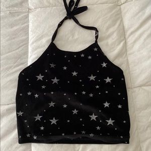 shein halter crop top